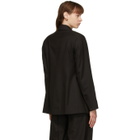 Eftychia Brown Wool Blazer