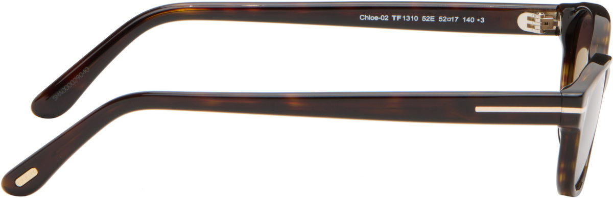 TOM FORD Brown Chloe Sunglasses