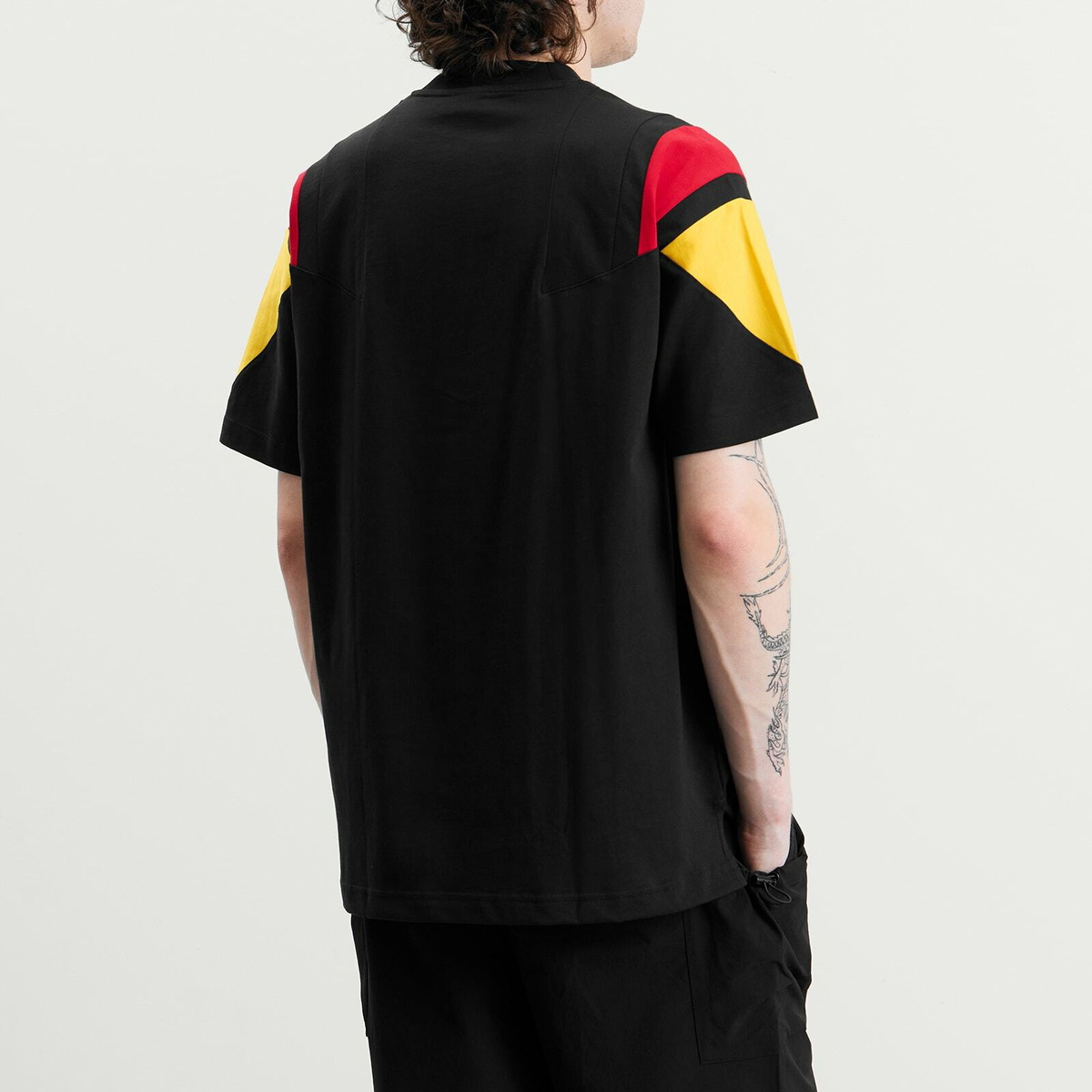 Adidas Men's DFB EQT T-Shirt in Black