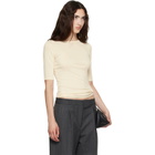 FLORE FLORE Off-White Anna T-shirt