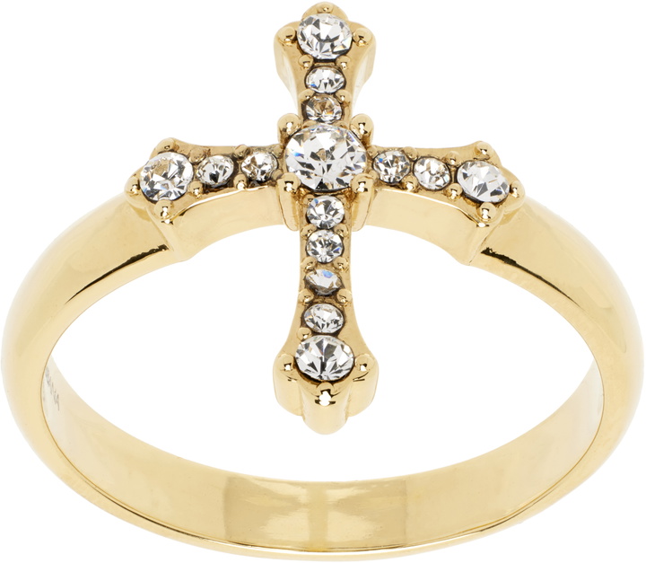 Photo: Dolce&Gabbana Gold Cross Ring