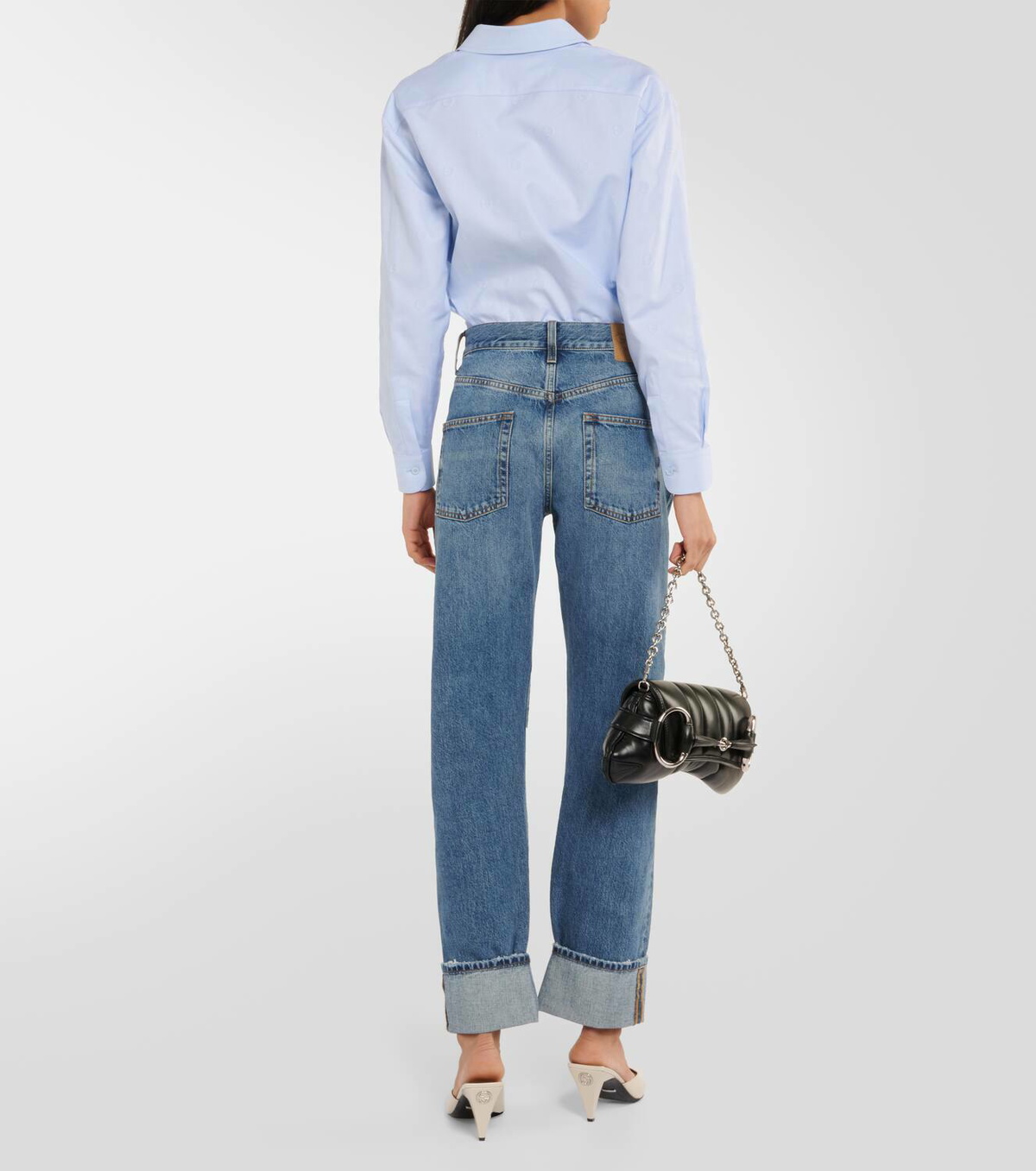 Gucci Horsebit straight jeans Gucci