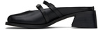 Justine Clenquet Black Andie Mules
