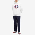 Gucci Men's Interlocking Logo Hoodie in White