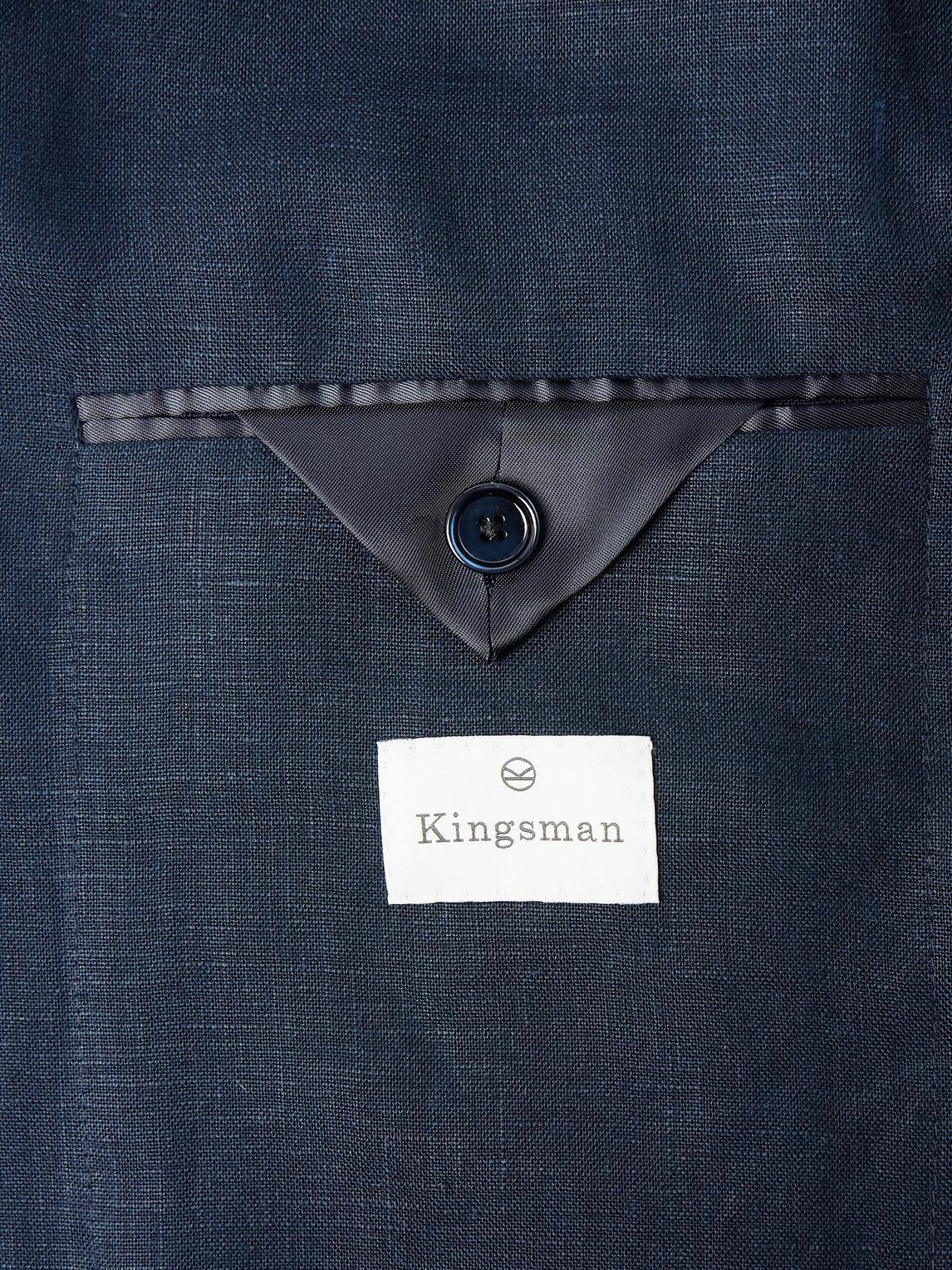 Kingsman - Linen Suit Jacket - Blue