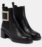 Roger Vivier Viv' Ranger leather chelsea boots