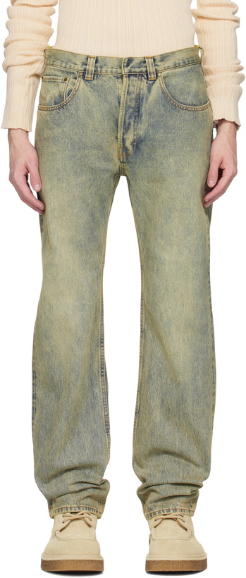 Photo: Entire Studios Blue Slem Jeans