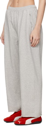 Prototypes Gray '07' Cropped Lounge Pants