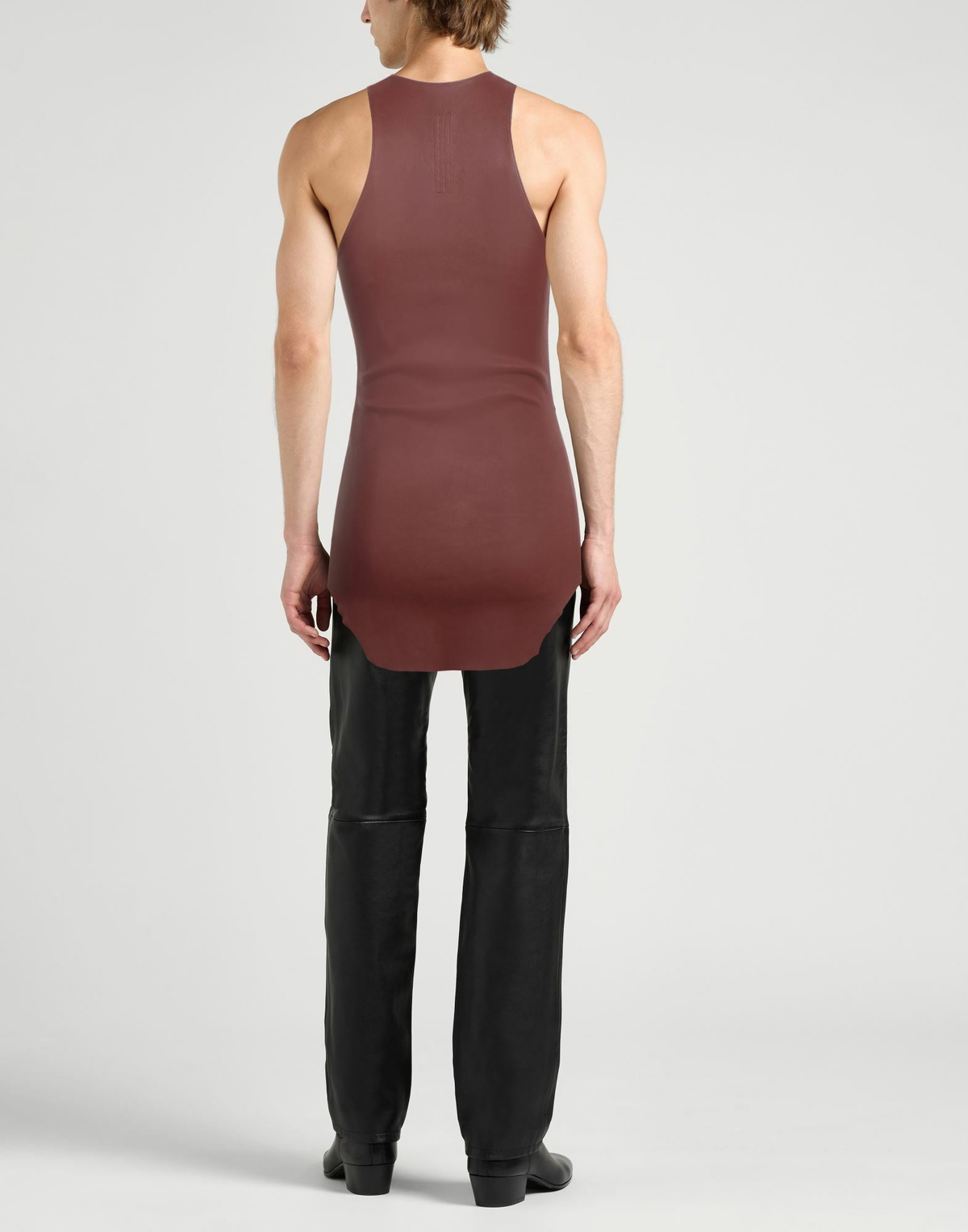 Rick Owens Mens Tank top Rust