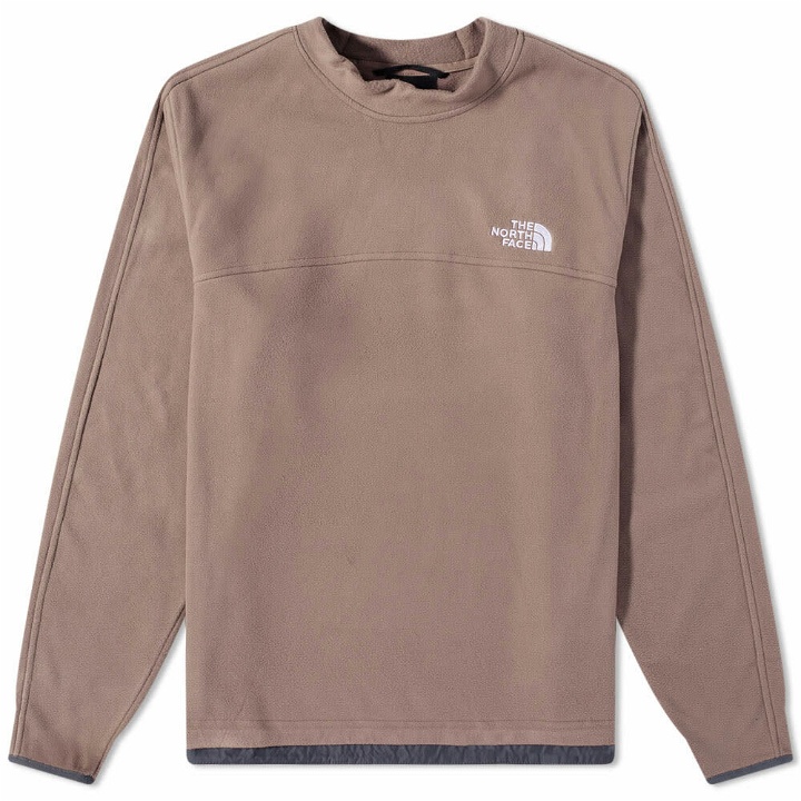 Photo: The North Face Men's TKA Mock Neck 2000 Sweat in Deep Taupe