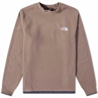 The North Face Men's TKA Mock Neck 2000 Sweat in Deep Taupe