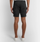 AMI - Cotton-Twill Bermuda Shorts - Black