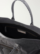 Balenciaga - Le City Travel Arena Textured-Leather Tote Bag