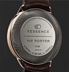 Ressence - Type 1 MRP 42mm Rose Gold, Titanium and Leather Watch, Ref. No. TYPE 1RG - White