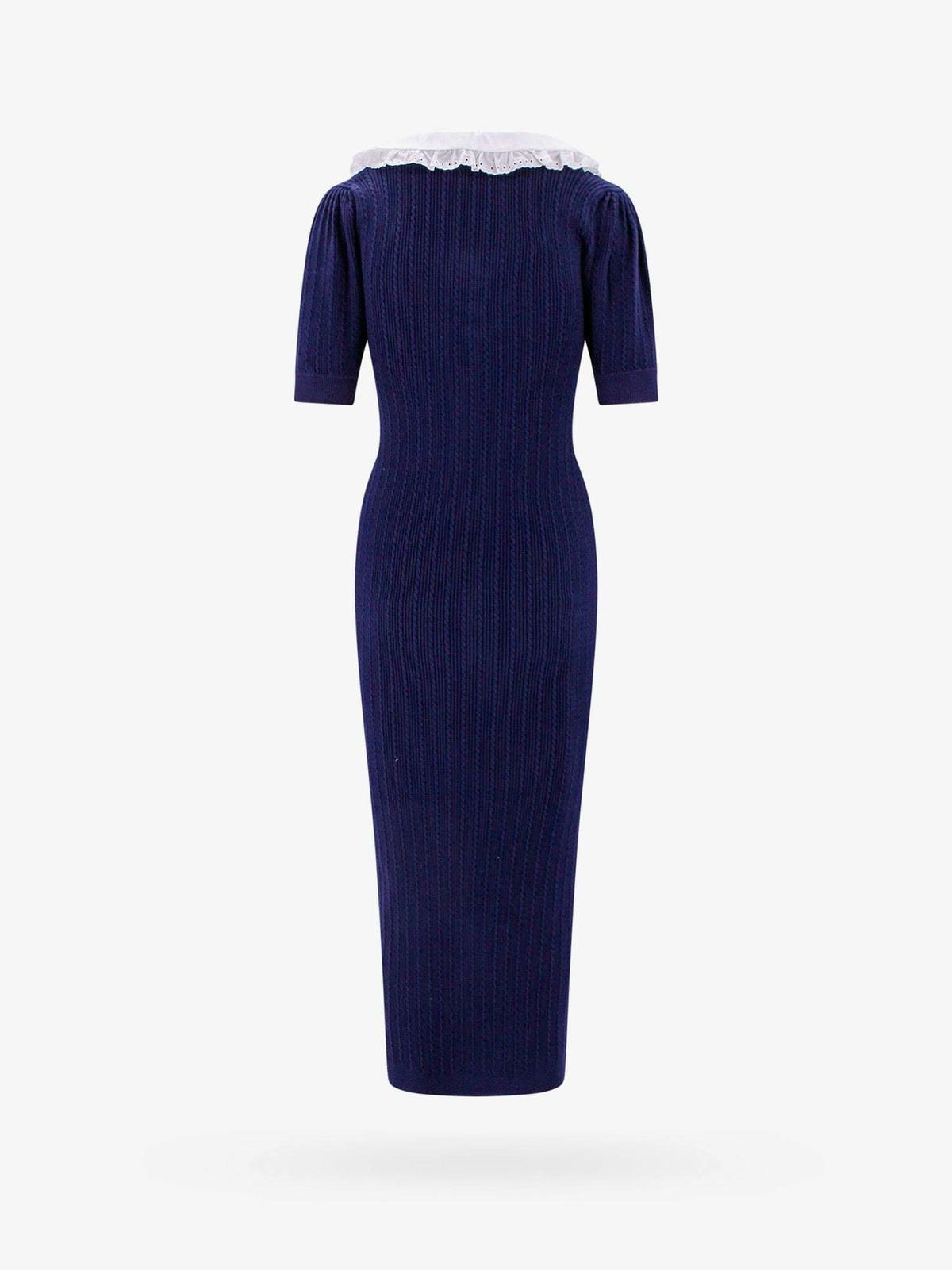 strapless open back dress Alessandra Rich Fitted Velvet Dress – Runway Catalog main image 0