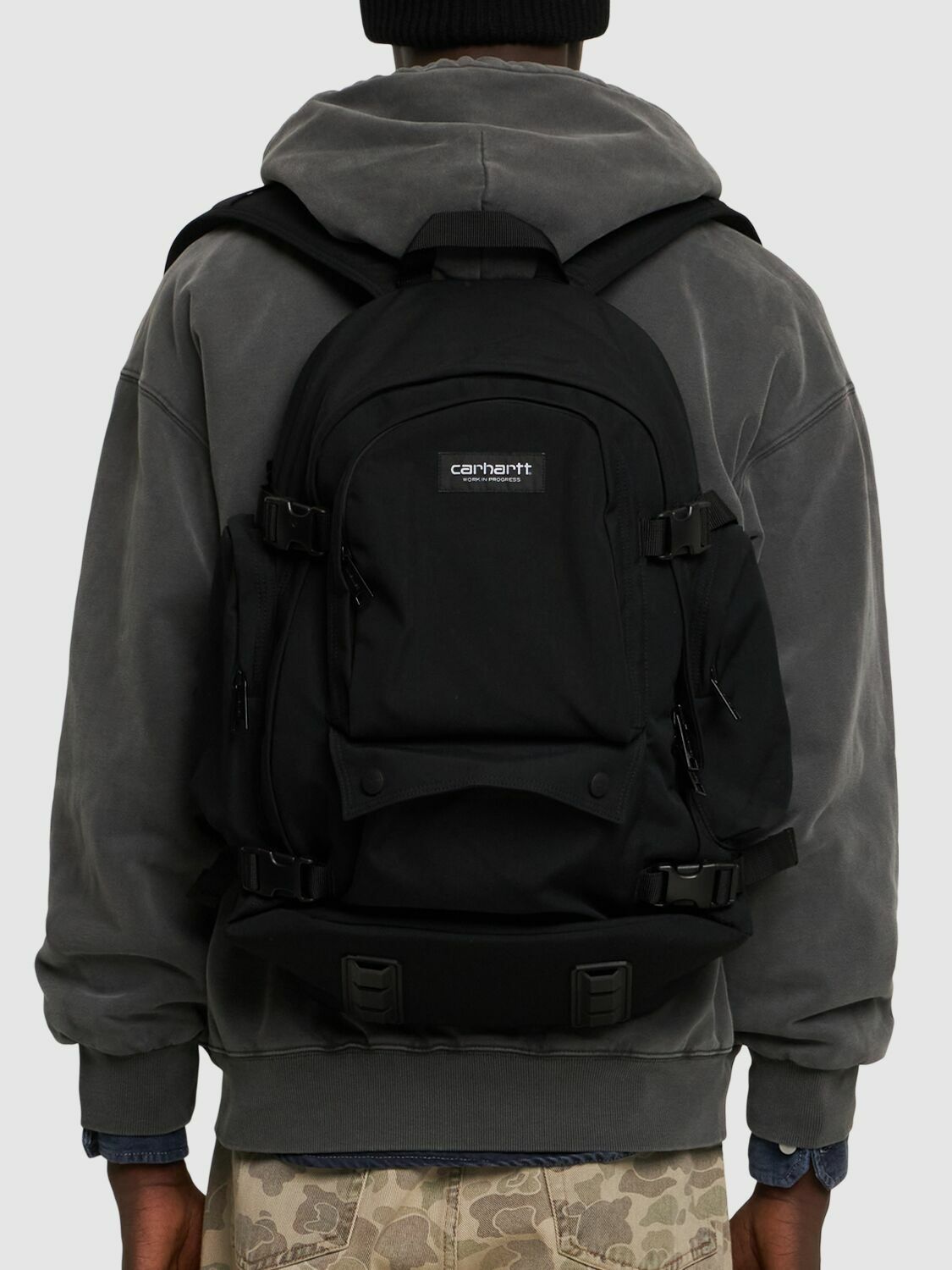 Carhartt WIP x INVINCIBLE Detachable Backpack | Black – Page