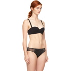 Chantal Thomass Black Encens Moi Bandeau Bra