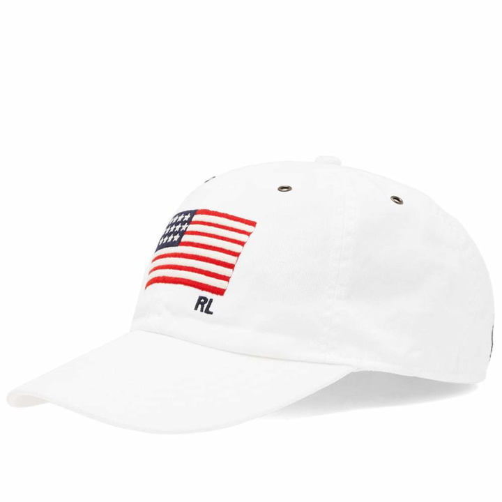 Photo: Polo Ralph Lauren U.S. Flag Classic Baseball Cap White