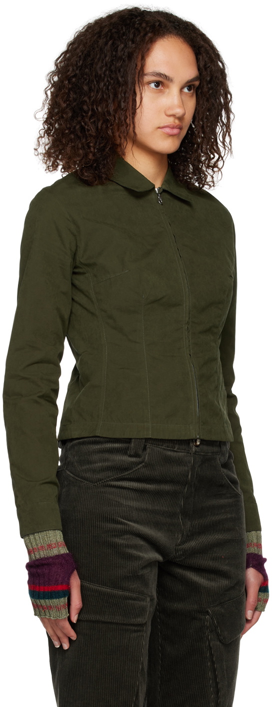 paria /FARZANEH Khaki Corsaro Shirt