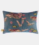 The House of Lyria Aristolochia cotton pillow
