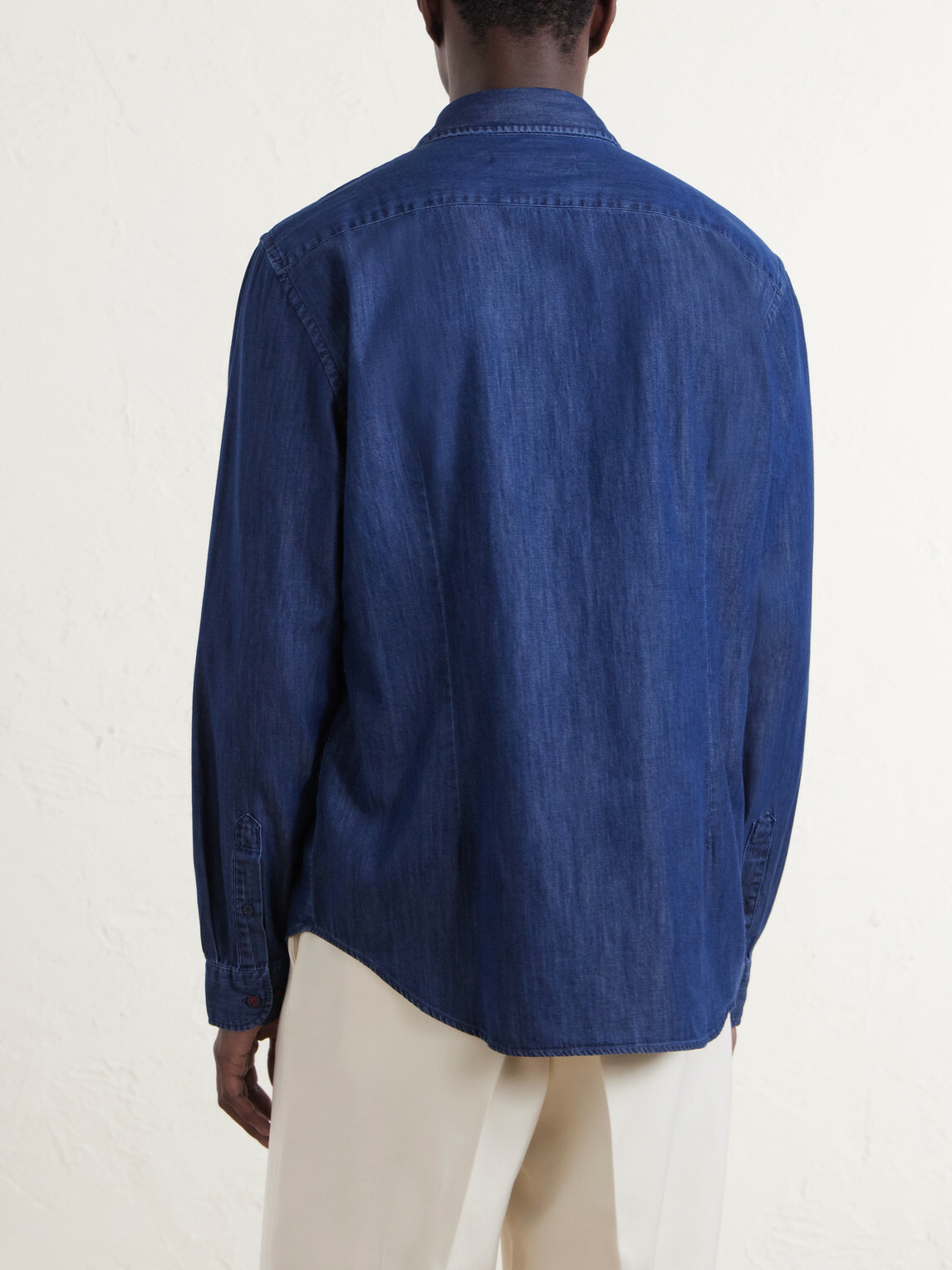 Orlebar Brown - Giles Denim Shirt - Blue