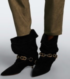 Marant Etoile Renzae patchwork cotton cargo pants
