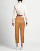 Alessia Santi Womens Pants Camel