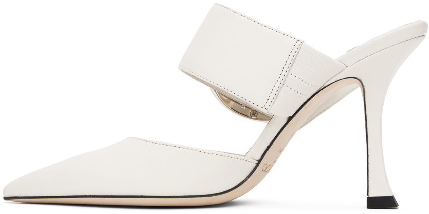 Jimmy Choo Off-White Magie Heels