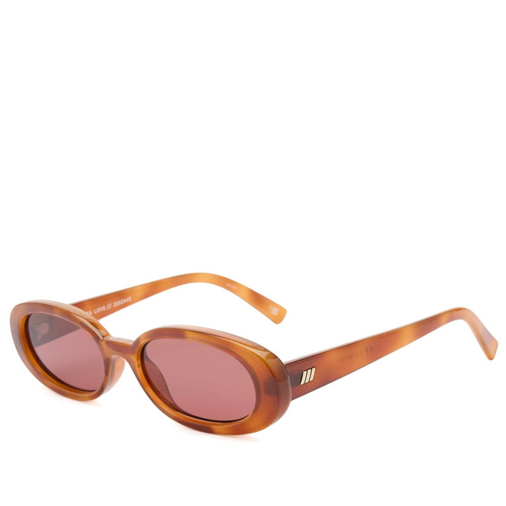 Photo: Le Specs Outta Love Sunglasses in Vintage Tort 