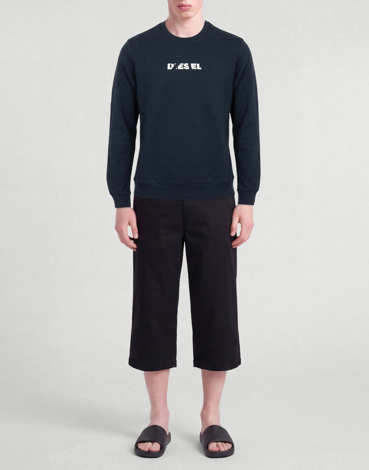 Diesel Mens Sweatshirt in Navy