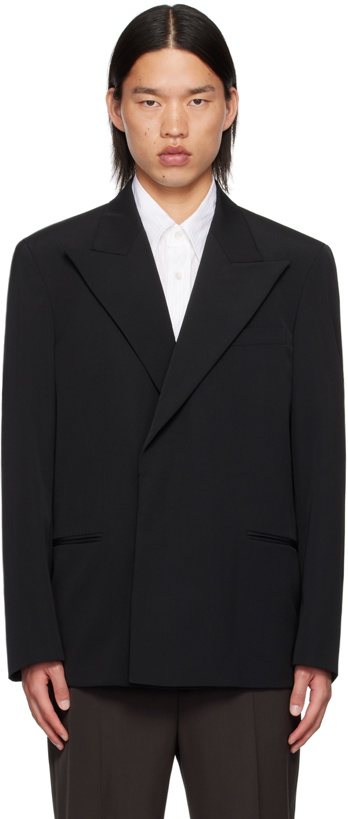 Photo: Acne Studios Black Regular Fit Blazer