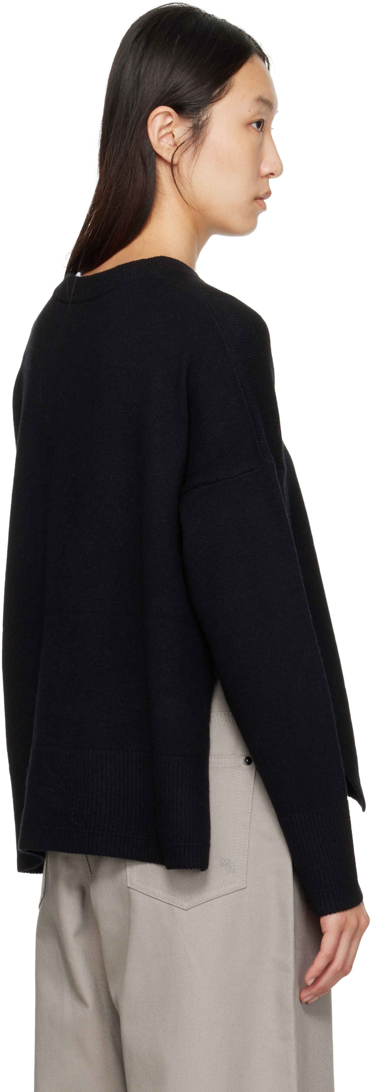 Maria McManus Black Swing Sweater