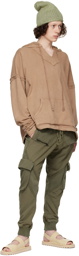 Greg Lauren Brown Baja Hoodie