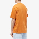 Magenta Men's Under T-Shirt in Dark Orange