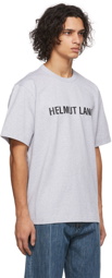 Helmut Lang Grey Core Logo T-Shirt