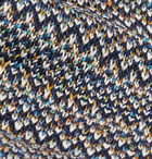 Missoni - 6cm Knitted Cotton and Silk-Blend Tie - Blue