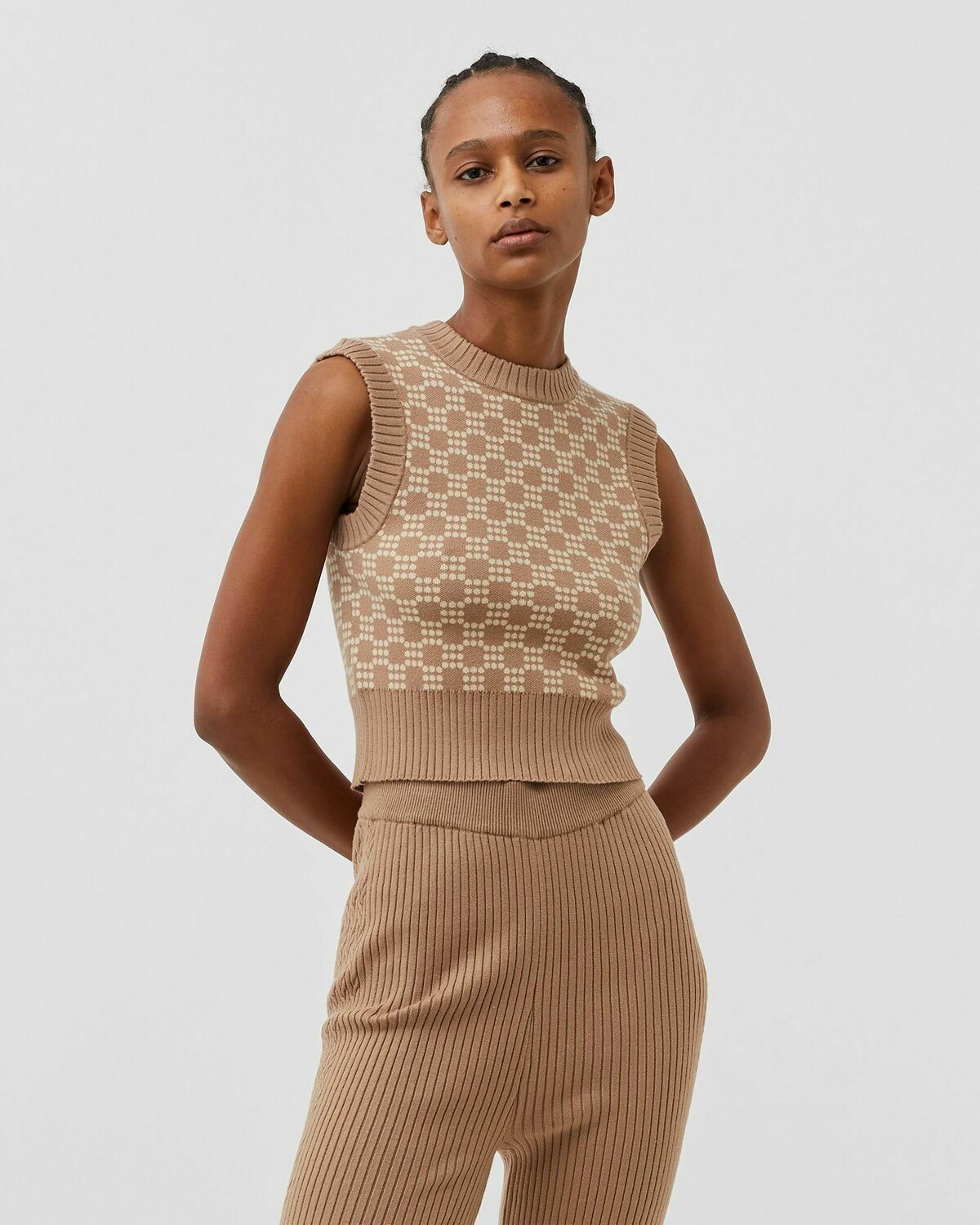 The New Originals 9 Dots Frequency Spencer Brown Vests