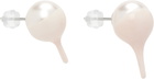 Ottolinger Dipped Pearl Stud Earrings