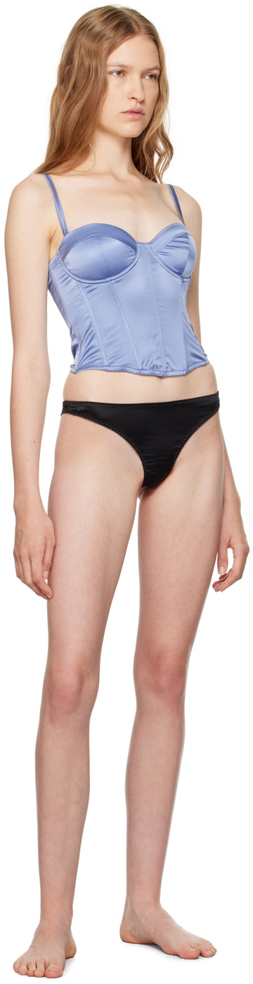 Fleur du Mal Blue Hamptons Corset