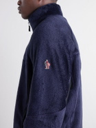 Moncler Grenoble - Panelled Polartec® Fleece Half-Zip Ski Mid-Layer - Blue