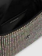 SELF-PORTRAIT Micro Chainmail Crystal Top Handle Bag