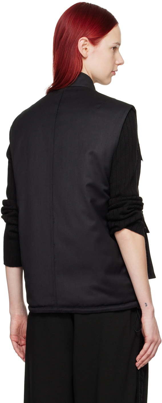 Youth Black Reversible Vest