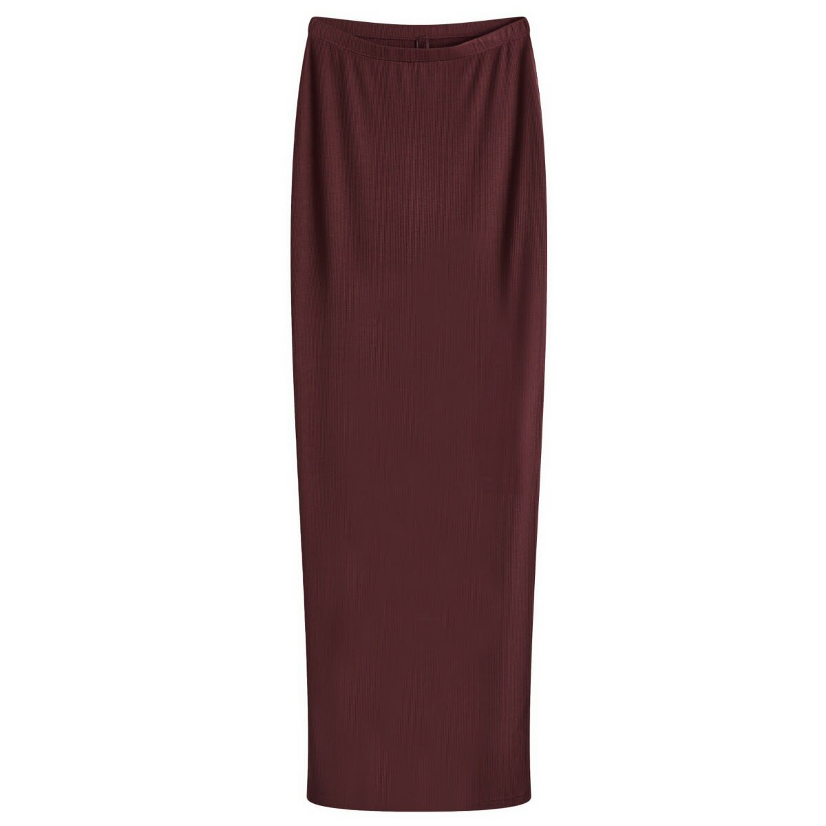 SKIMS Women's Soft Lounge Long Skirt in Bordeaux