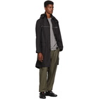 3.1 Phillip Lim Green and Grey Double Track Lounge Pants