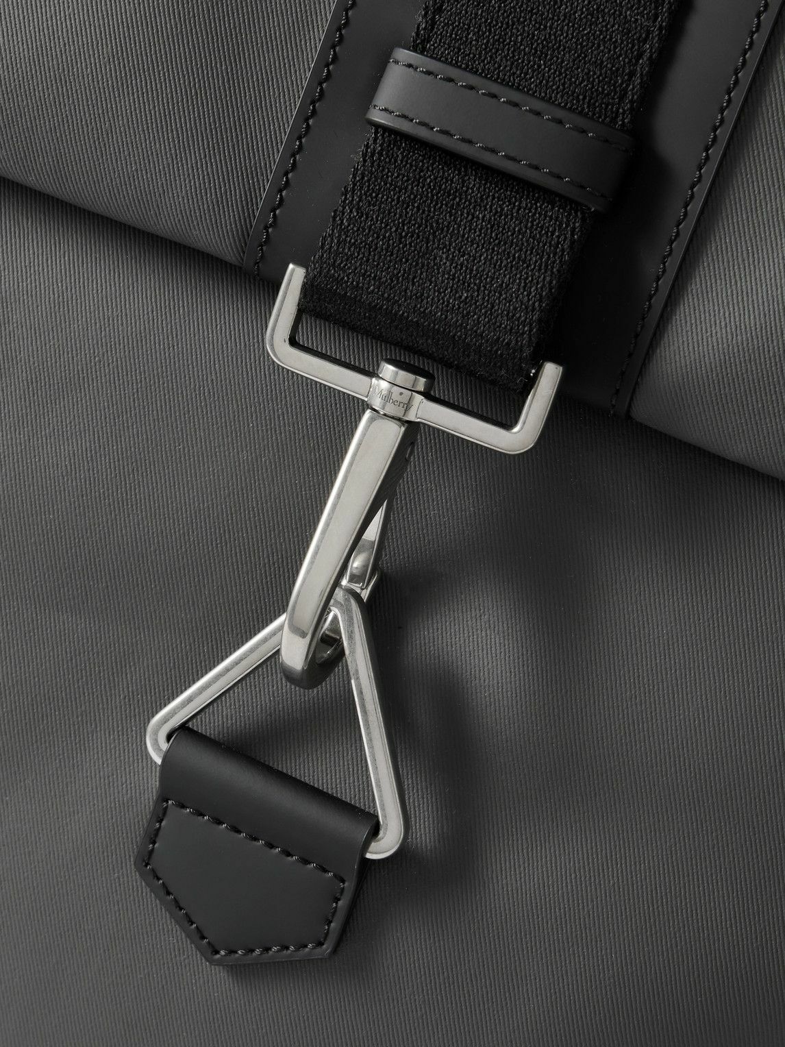 Mulberry - Dalston Leather-Trimmed Coated-Canvas Backpack