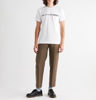 Comme des Garçons SHIRT - Logo-Print Cotton-Jersey T-Shirt - White