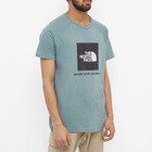 The North Face Men's Raglan Redbox T-Shirt in Goblin Blue