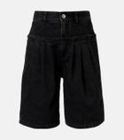 Marant Etoile Iselle denim Bermuda shorts