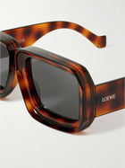 LOEWE - Paula's Ibiza Square-Frame Tortoiseshell Acetate Sunglasses