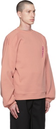 Y/Project Pink Pinched Sweatshirt